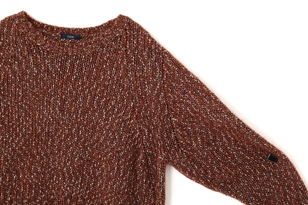 YLEVE / BOUCLE MOHAIR KNIT PULLOVER | YLÈVE（イレーヴ） ｜【公式