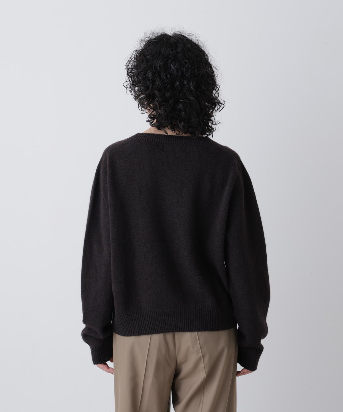Harley × YLÈVE / CREW NECK  KNIT PULLOVER