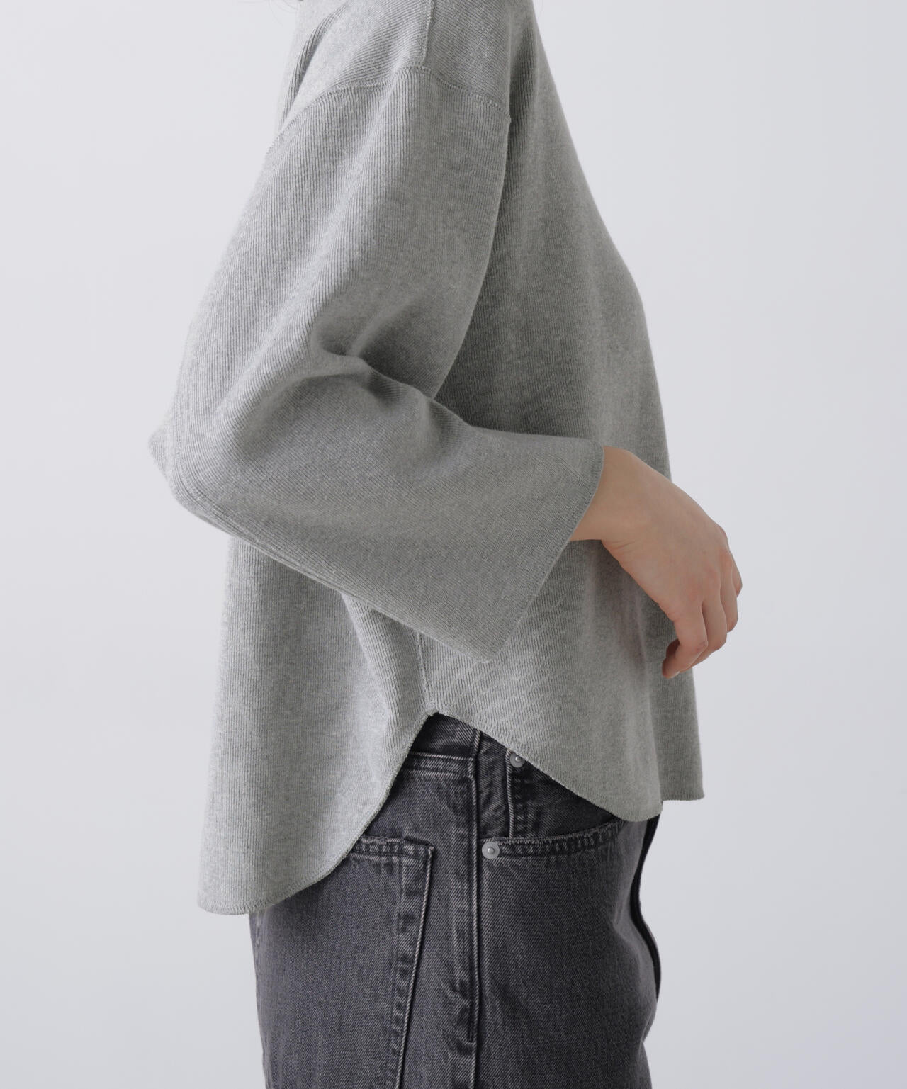 YLEVE / COTTON RIB PULLOVER | YLÈVE（イレーヴ） ｜【公式】通販mix