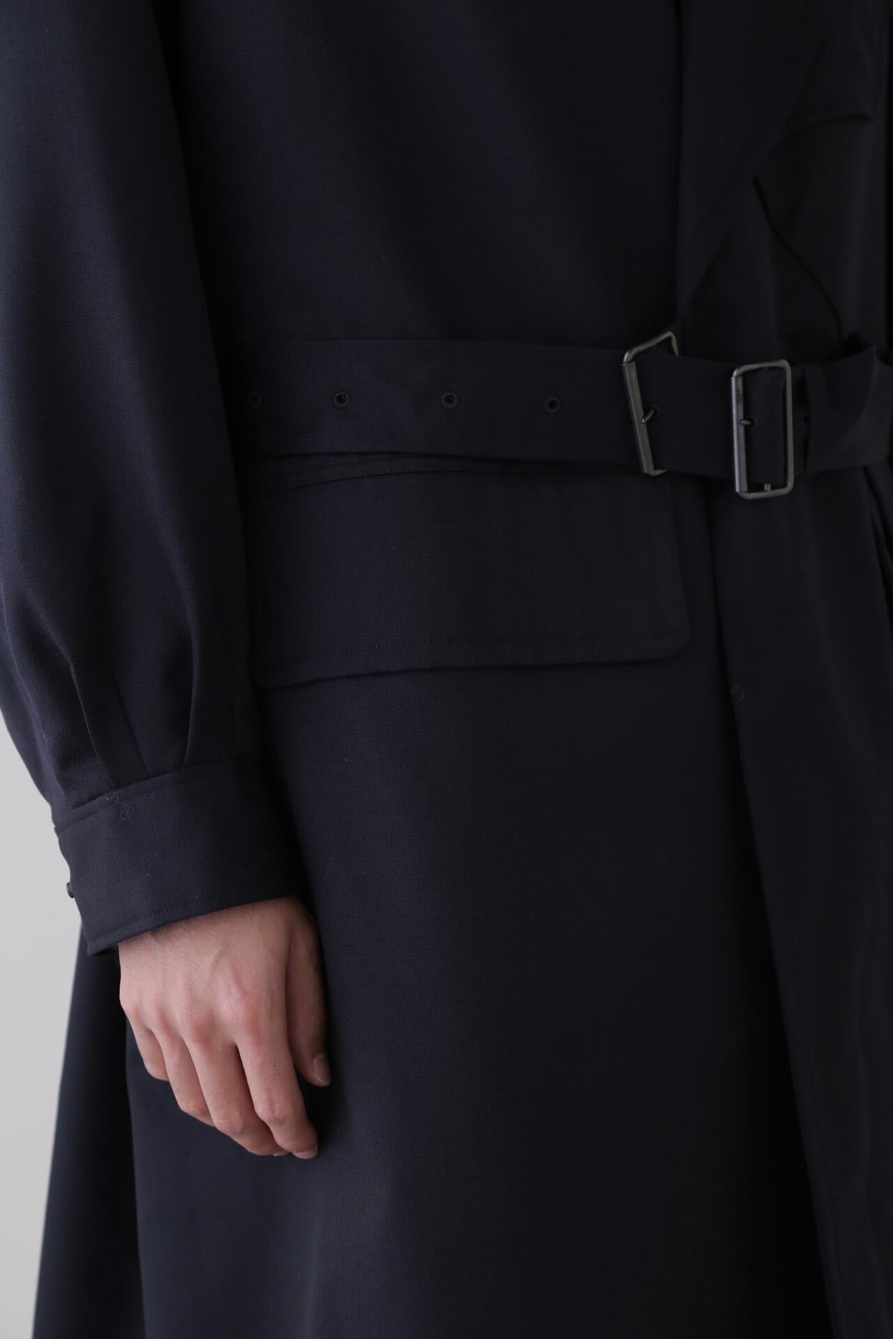 blurhms / WOOL MOHAIR MOTORCYCLE COAT | THE LIBRARY（ザ ライブ