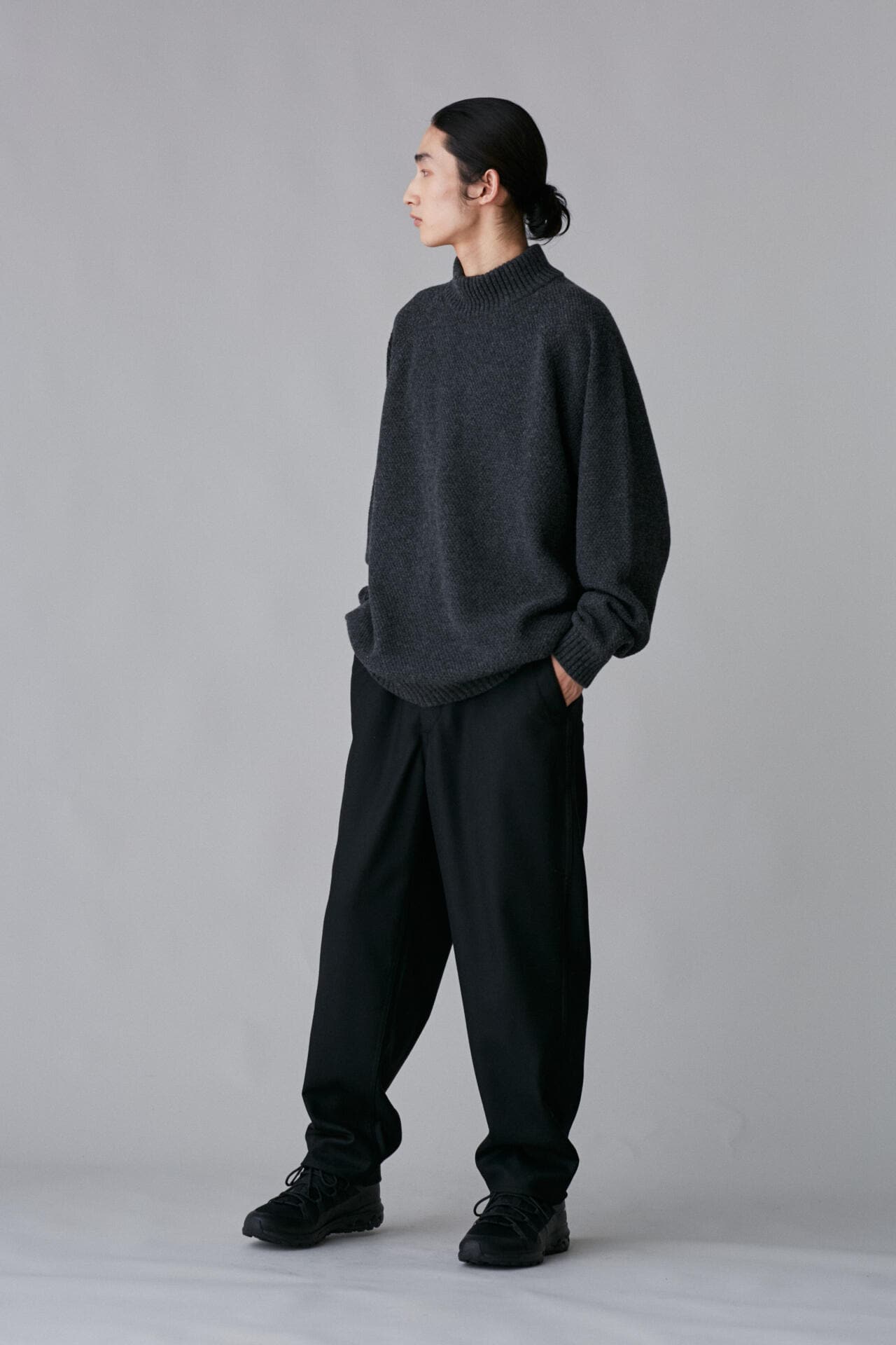 blurhms ROOTSTOCK / WASHED WOOL SLACKS | THE LIBRARY（ザ ライブ
