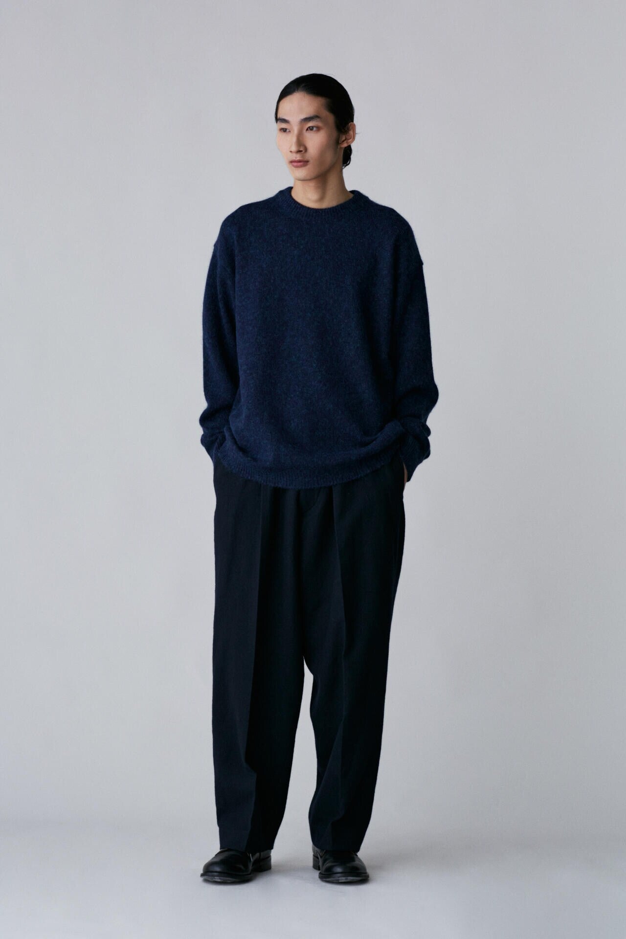 ブラームス ルーツストック　Washed Wool Slacks blurhms ROOTSTOCK / WASHED WOOL SLACKS | THE LIBRARY（ザ ライブ