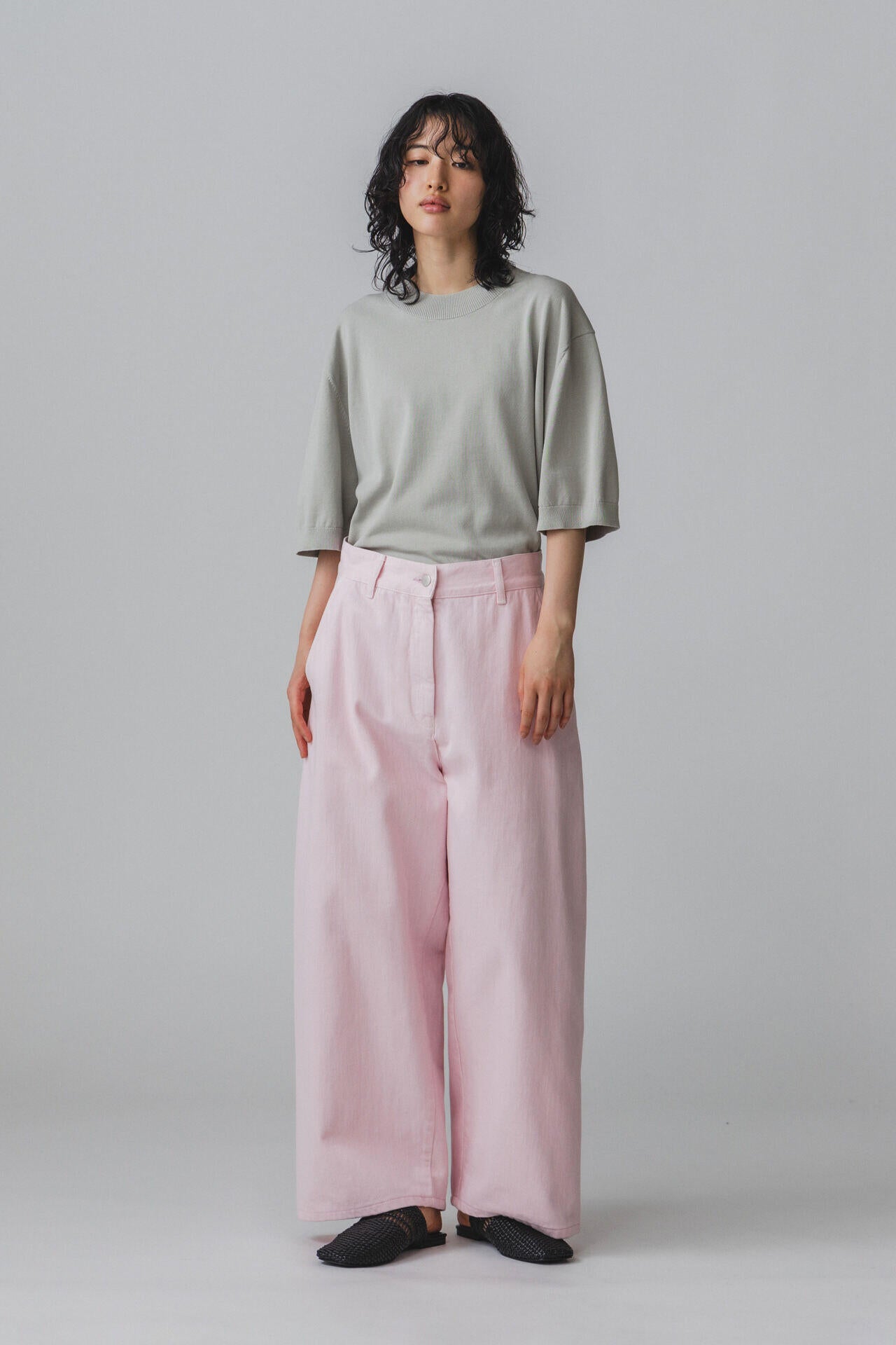 ［別注］STUDIO NICHOLSON / ICE COTTON 12GG SHORT SLEEVE T SHIRT