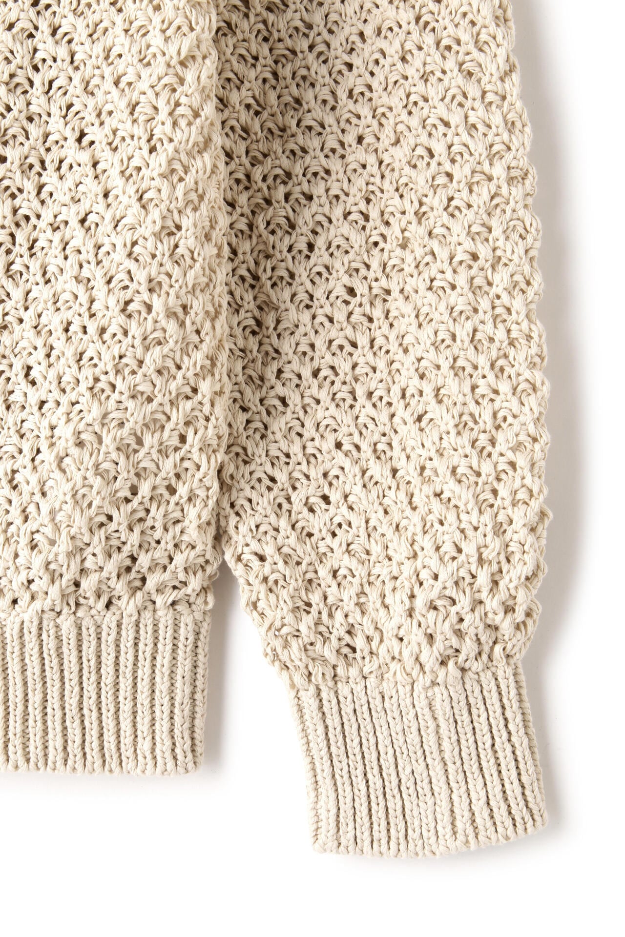 ［別注］Yonetomi / GIMA MESH KNIT P/O