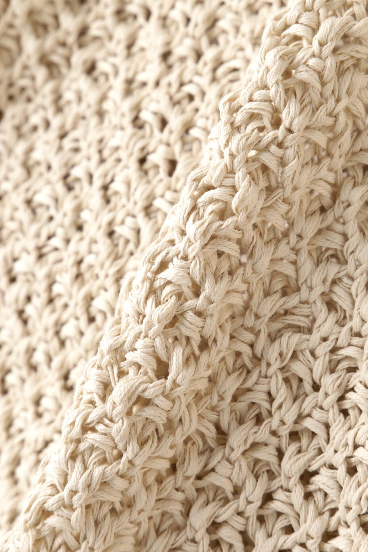 ［別注］Yonetomi / GIMA MESH KNIT P/O