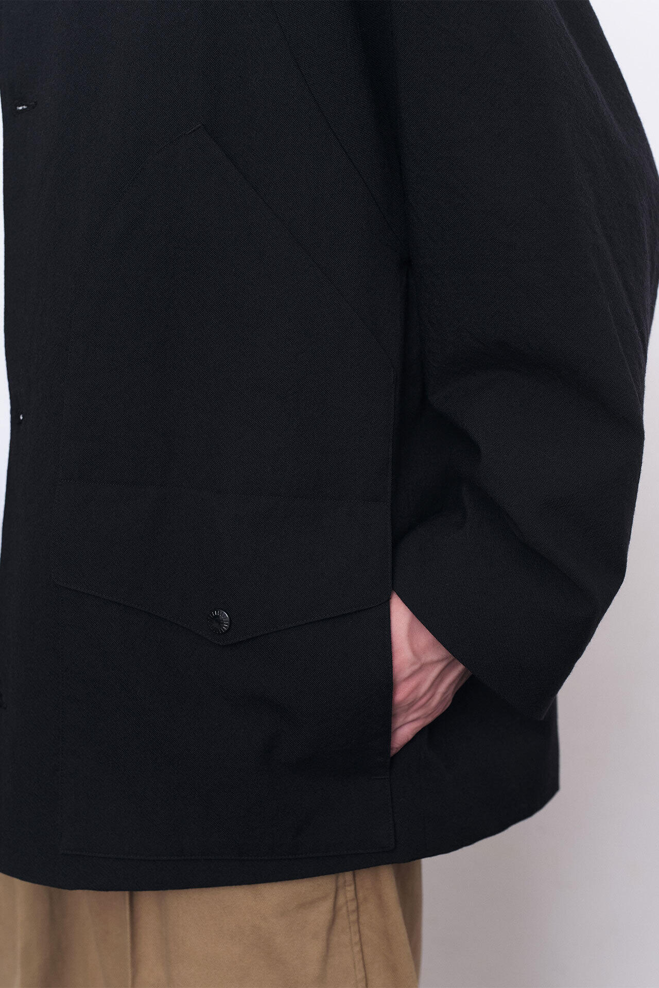 別注］blurhms / ROUGH WOOL GABARDINE CRUISER JACKET TL | THE