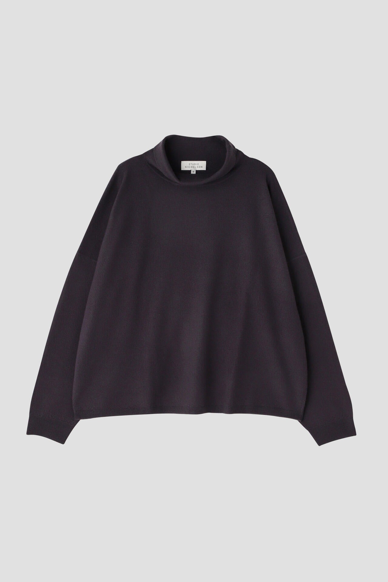 STUDIO NICHOLSON / LW BOILED WOOL 16GG ROLL NECK JUMPER | THE