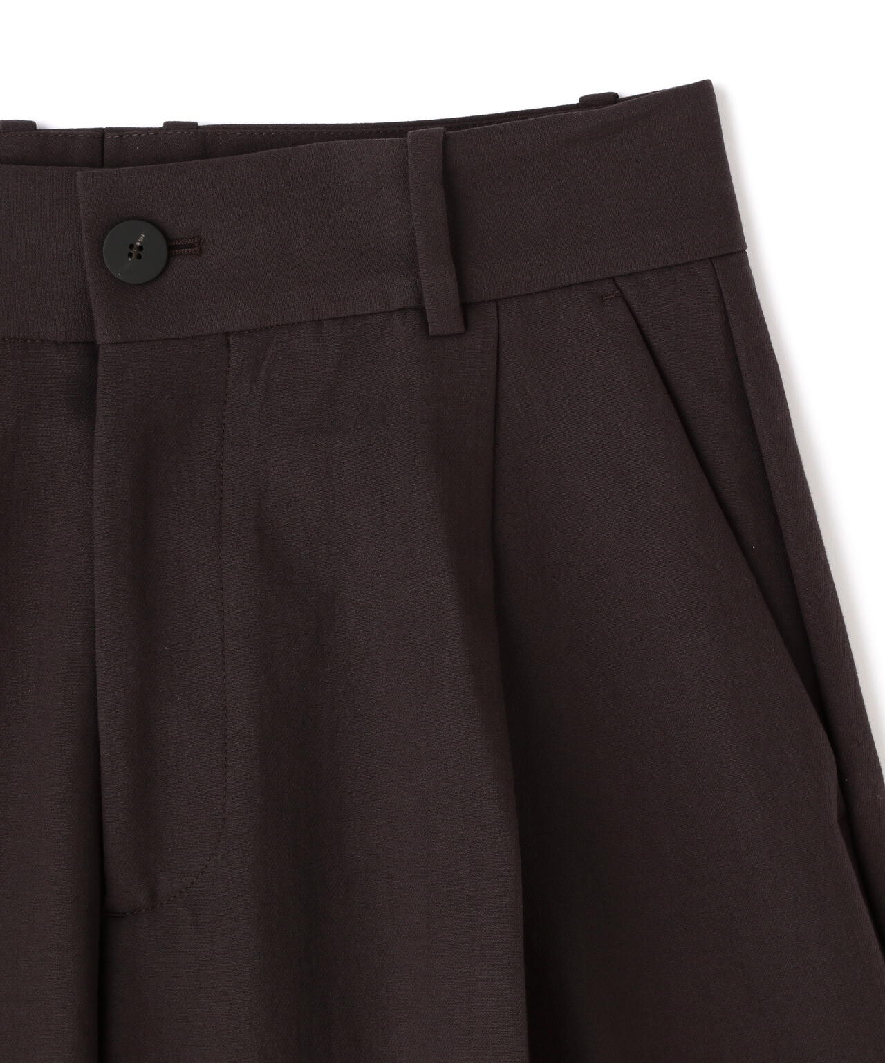 STUDIO NICHOLSON / MID-WEIGHT JERSEY KNEE LENGTH TAILORED SHORT