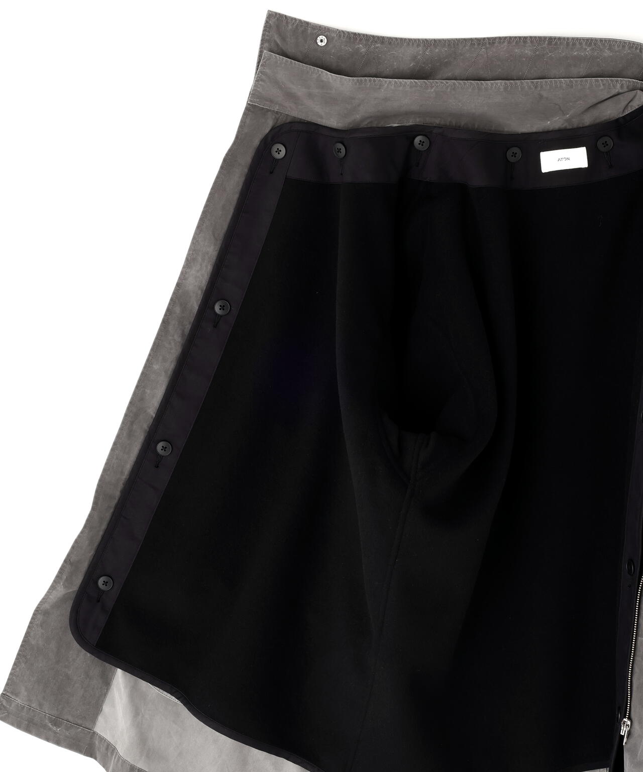 ATON / PIGMENT AIR WEATHER SHORT MODS COAT | THE LIBRARY（ザ