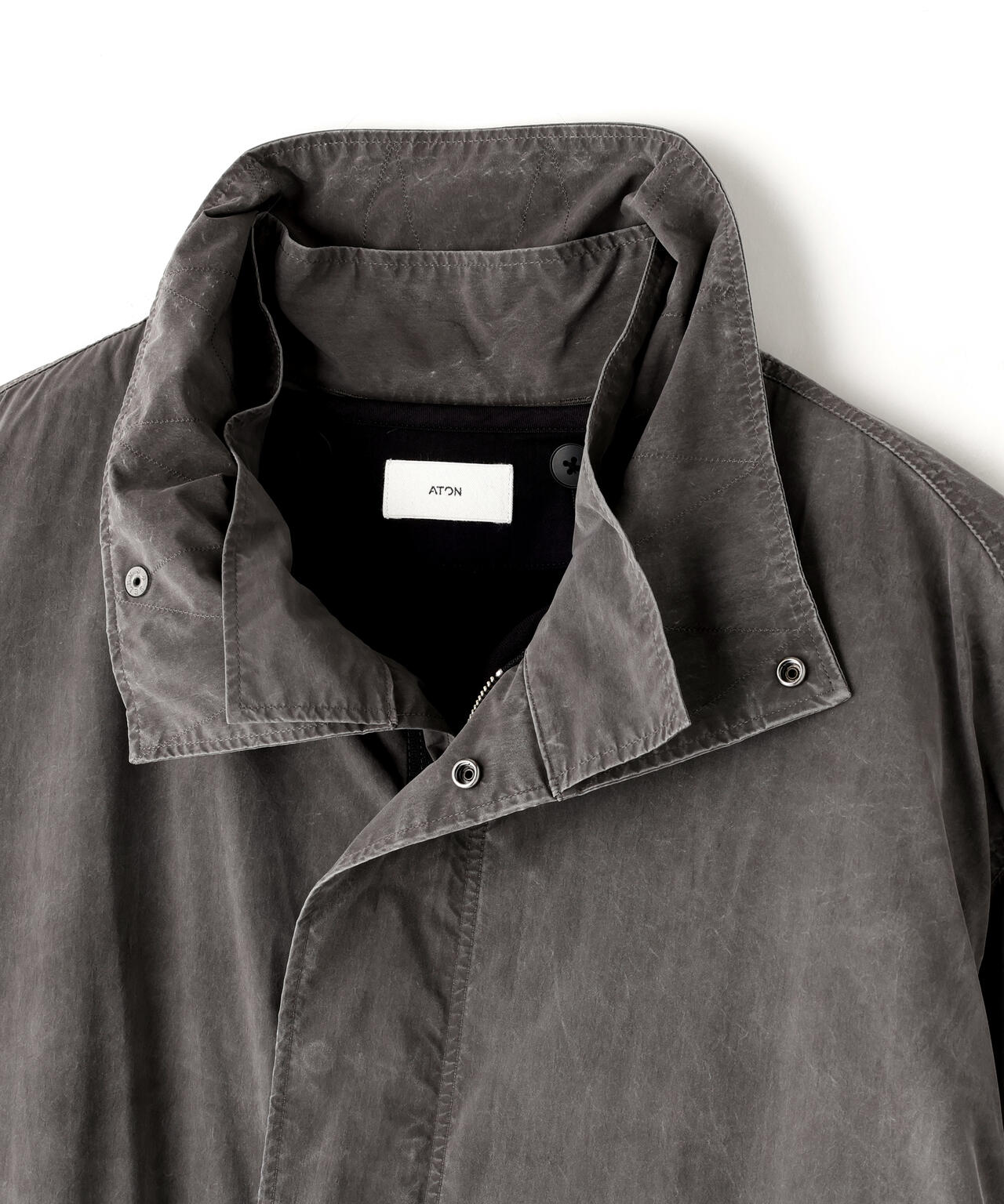 ATON / PIGMENT AIR WEATHER SHORT MODS COAT | THE LIBRARY（ザ