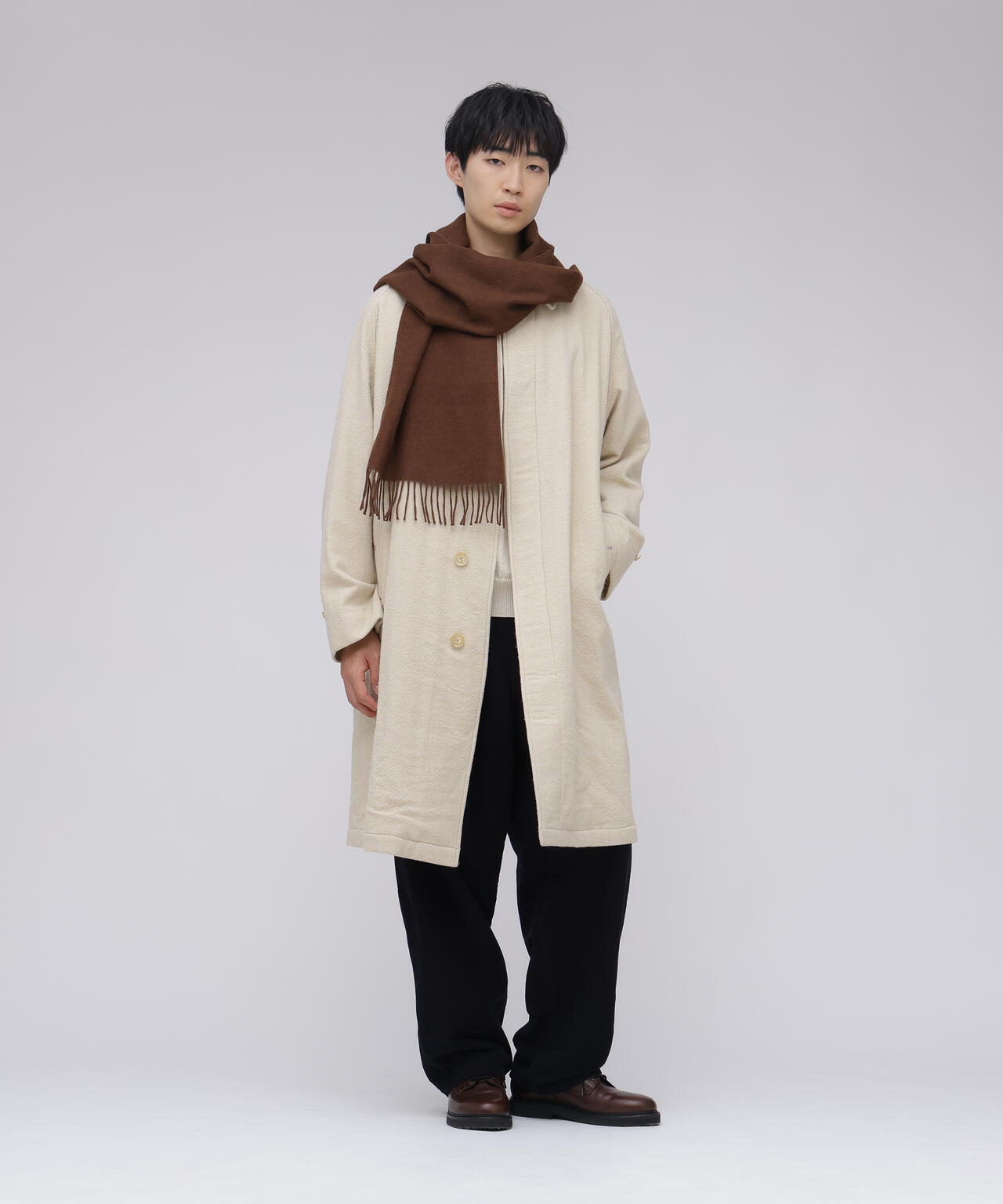blurhms / CLASSIC WOOL BALMACAAN COAT | THE LIBRARY（ザ ライブ