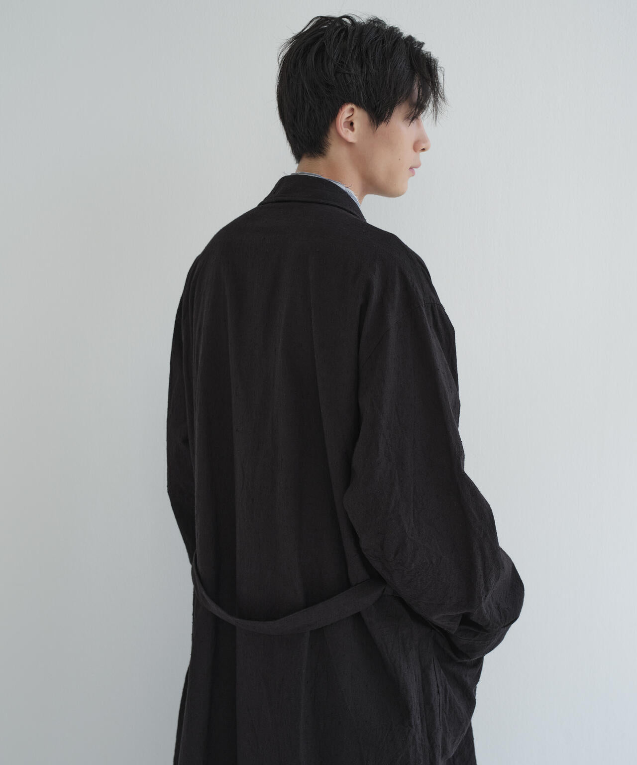 別注] blurhms / SILK COTTN NEP PLAID COAT | THE LIBRARY（ザ