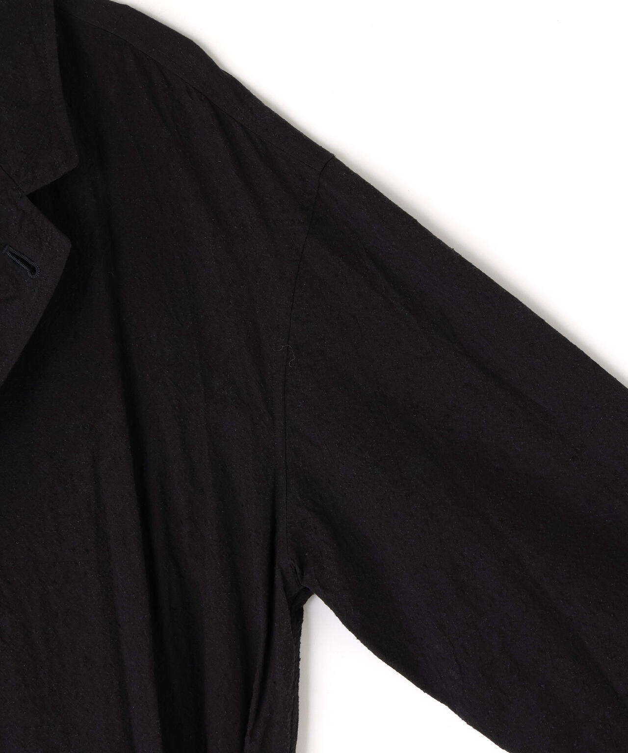 [別注] blurhms / SILK COTTN NEP PLAID COAT