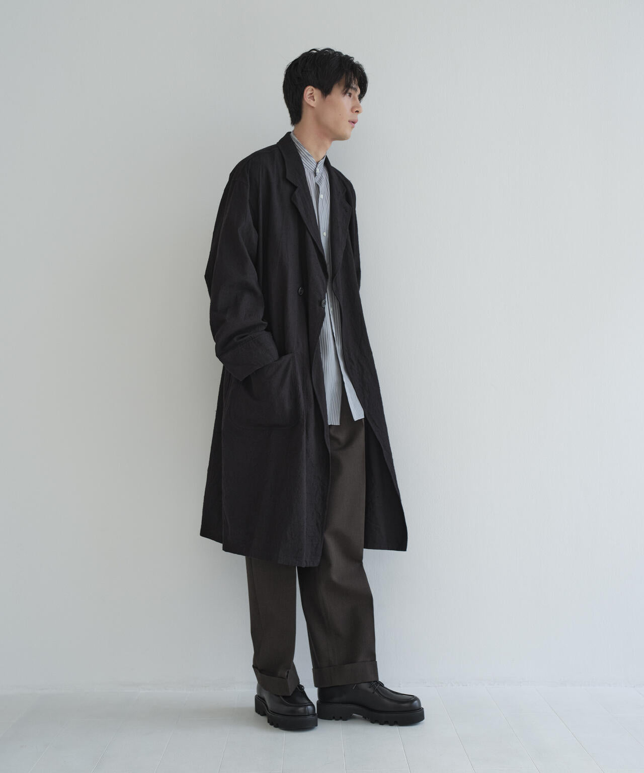 blurhms nariwai別注 teru coat blurhms for nariwai exclusive teru coat | 温故知新 -onkochishin-