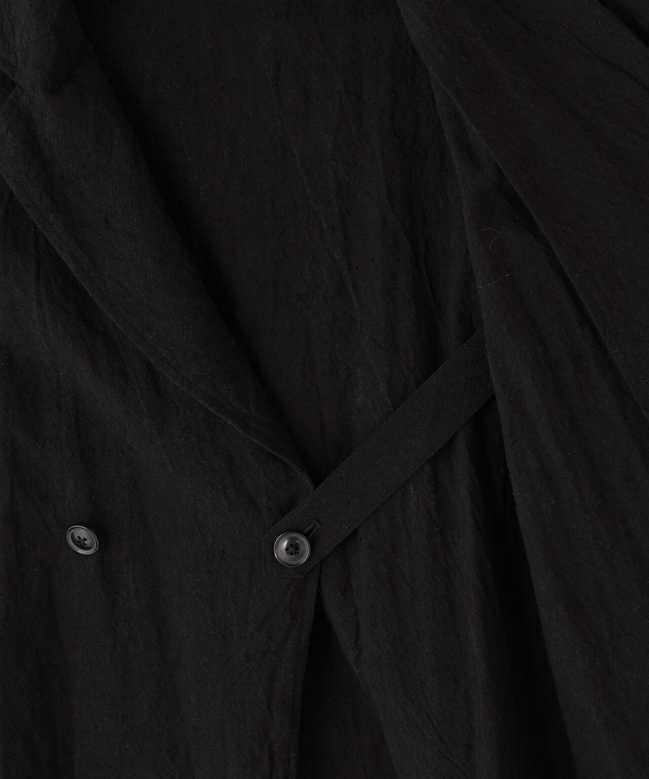 [別注] blurhms / SILK COTTN NEP PLAID COAT