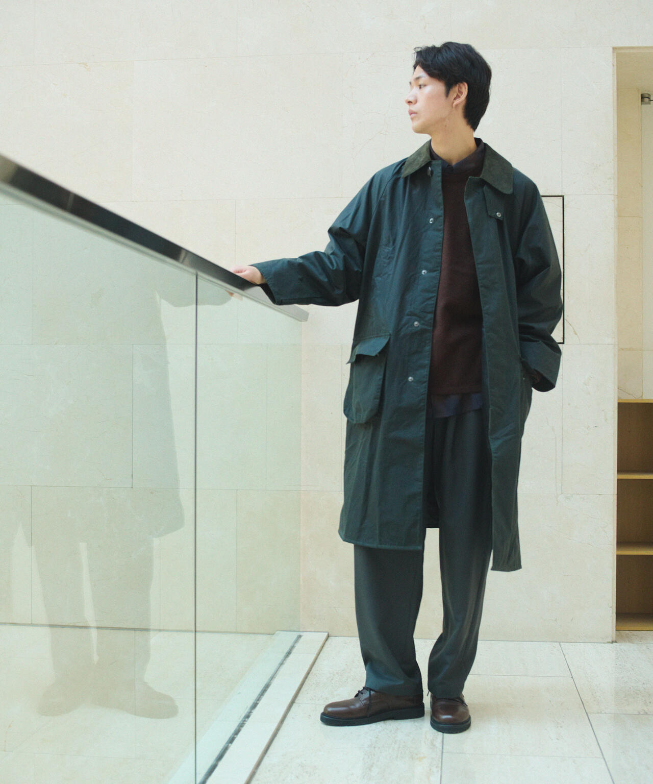 JOHN PARTRIDGE / BALMACAAN COAT | THE LIBRARY（ザ ライブラリー