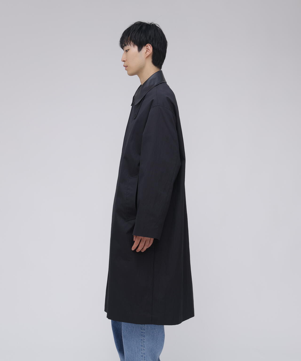 Studio Nicholson スタジオニコルソン Trent coat STUDIO NICHOLSON / WASHED WEATHER CLOTH TRENCH COAT | THE
