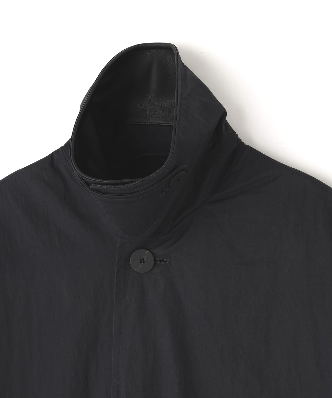 STUDIO NICHOLSON / WASHED WEATHER CLOTH TRENCH COAT | THE LIBRARY
