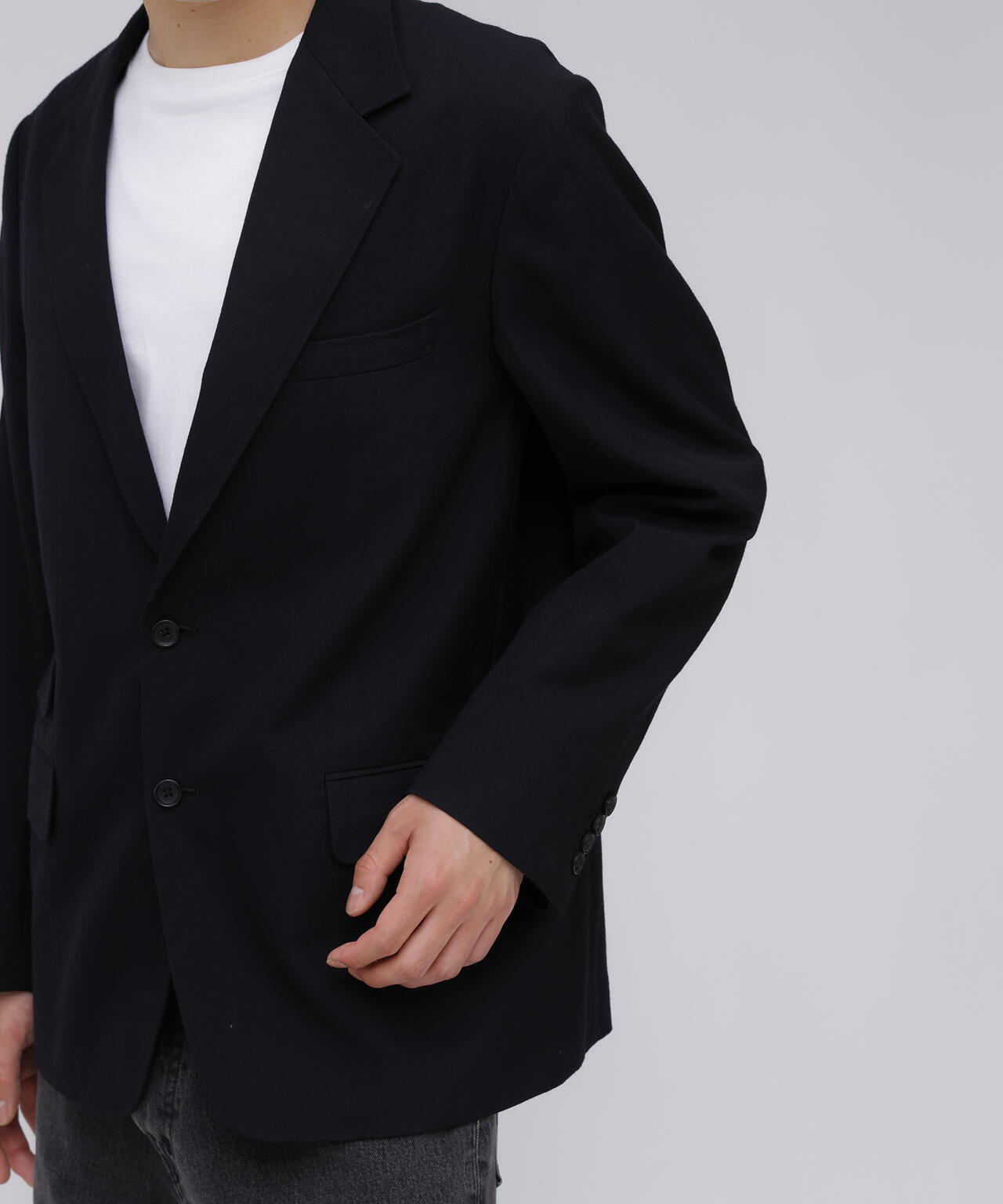 blurhms / WOOL GABARDINE 2B JACKET