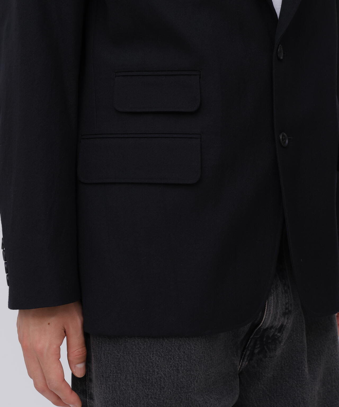 blurhms / WOOL GABARDINE 2B JACKET | THE LIBRARY（ザ ライブラリー