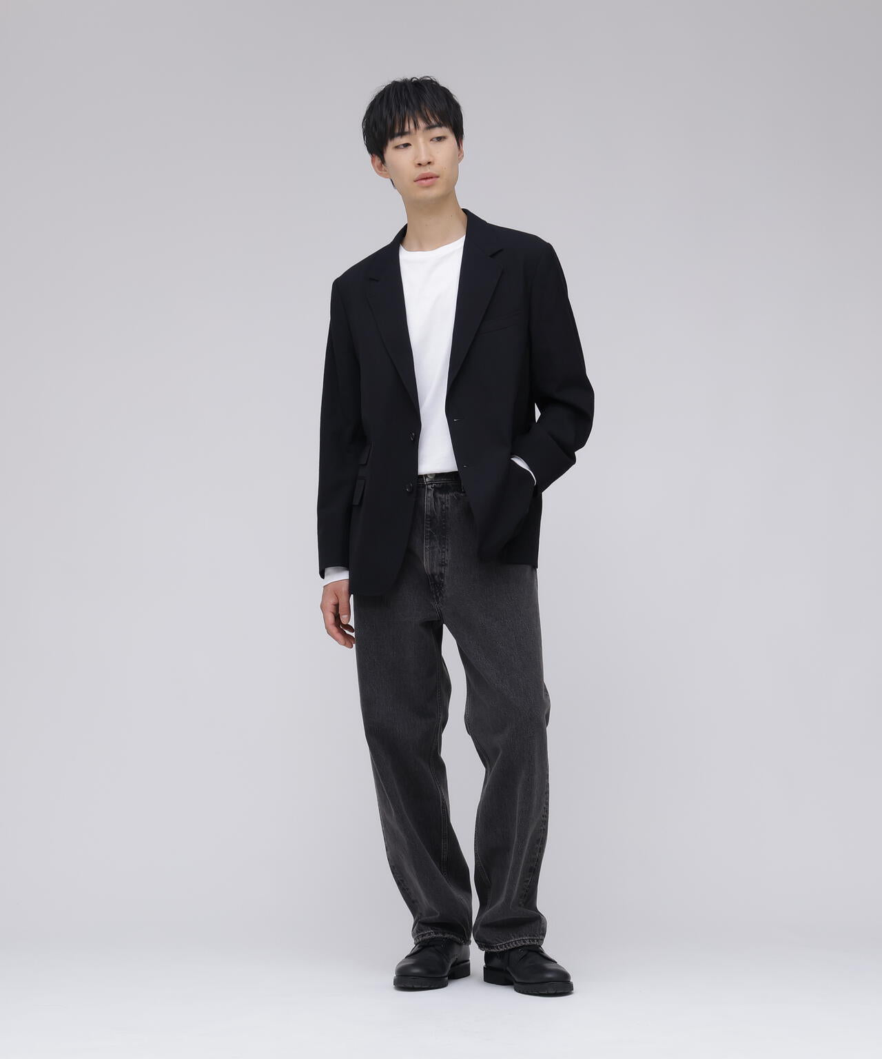 blurhms / WOOL GABARDINE 2B JACKET | THE LIBRARY（ザ ライブラリー