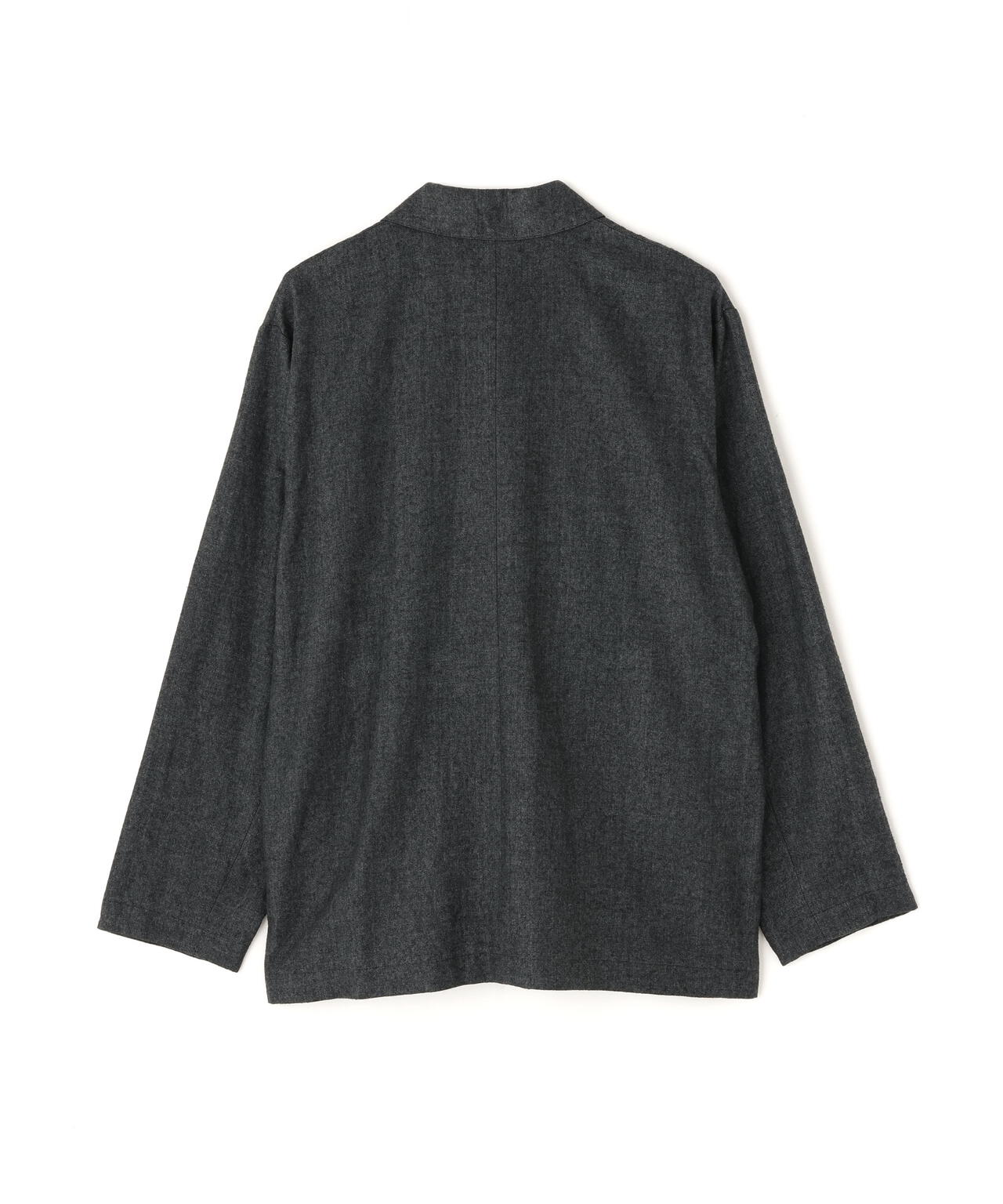 未使用級！AURLAEE WOOL LINEN TWILL SHIRT 4 未使用級！AURLAEE WOOL LINEN TWILL SHIRT 4