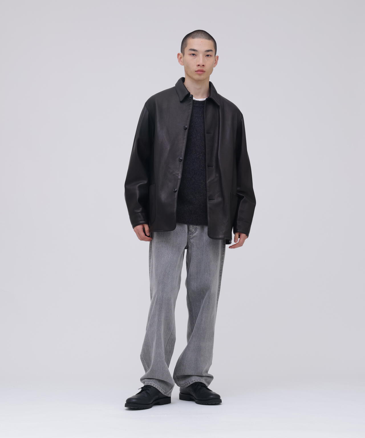 blurhms / STEER LEATHER COVERALL | THE LIBRARY（ザ ライブラリー