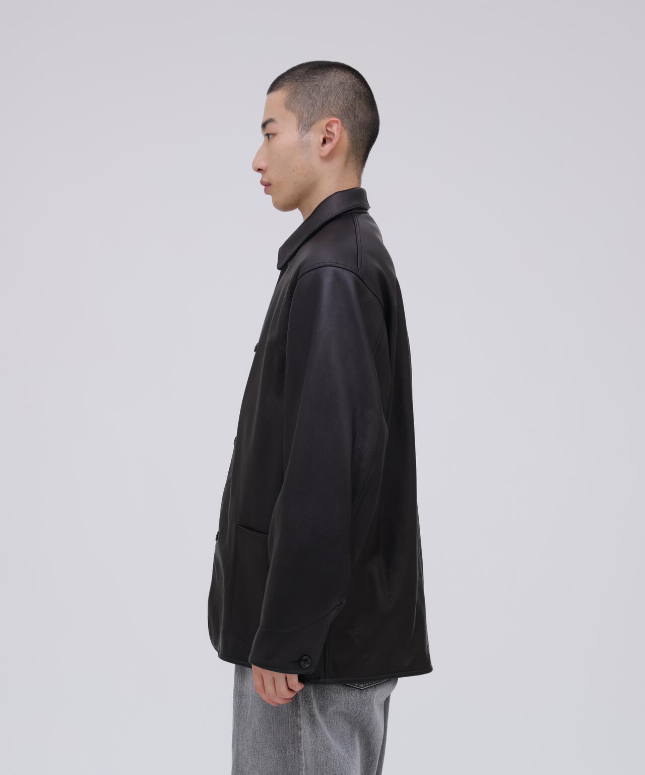 blurhms / STEER LEATHER COVERALL | THE LIBRARY（ザ ライブラリー