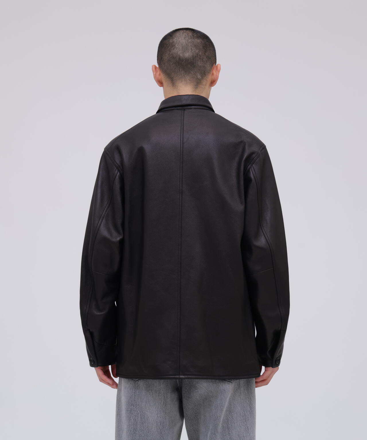 blurhms / STEER LEATHER COVERALL | THE LIBRARY（ザ ライブラリー