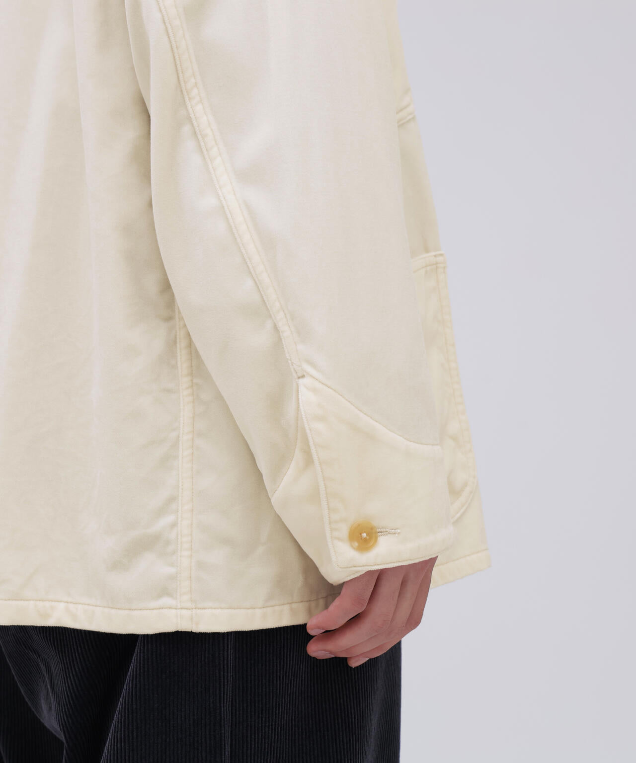 blurhms / VELVET WORK JACKET | THE LIBRARY（ザ ライブラリー