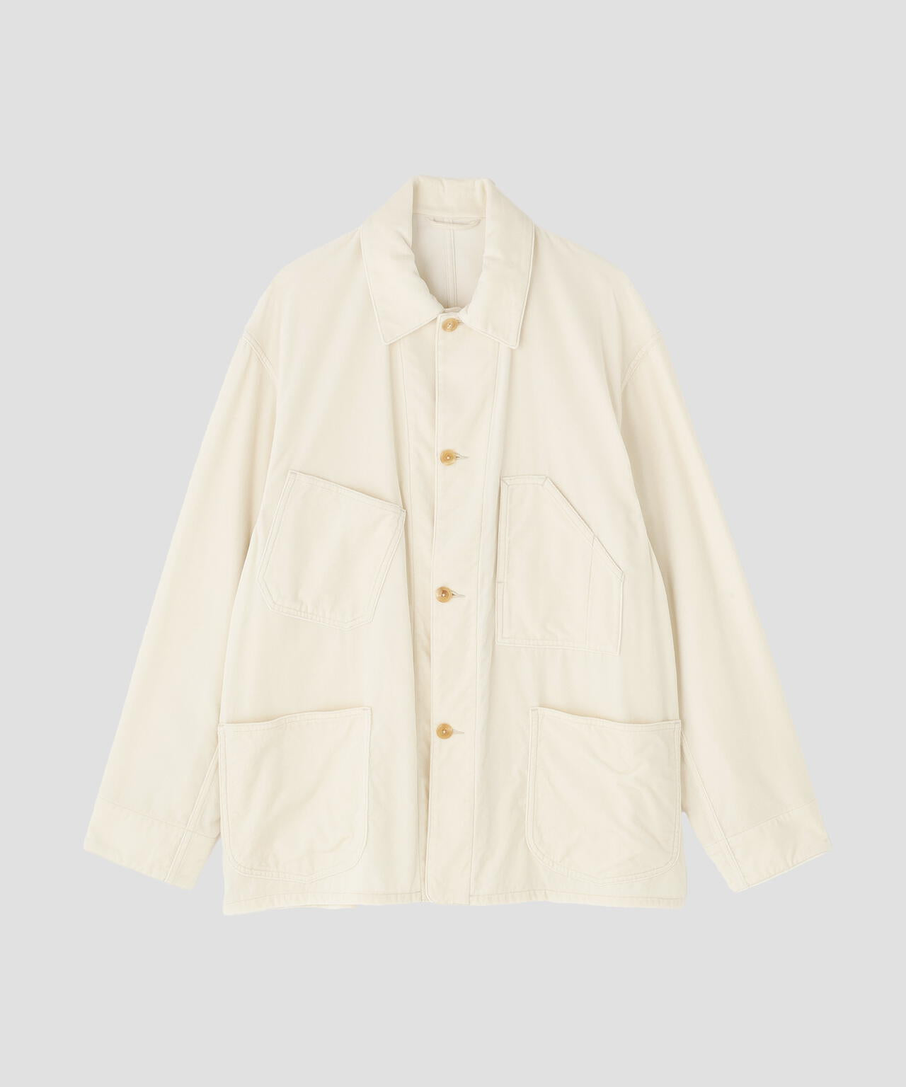 blurhms ベージュ ジャケット サイズ3 blurhms / VELVET WORK JACKET | THE LIBRARY（ザ ライブラリー