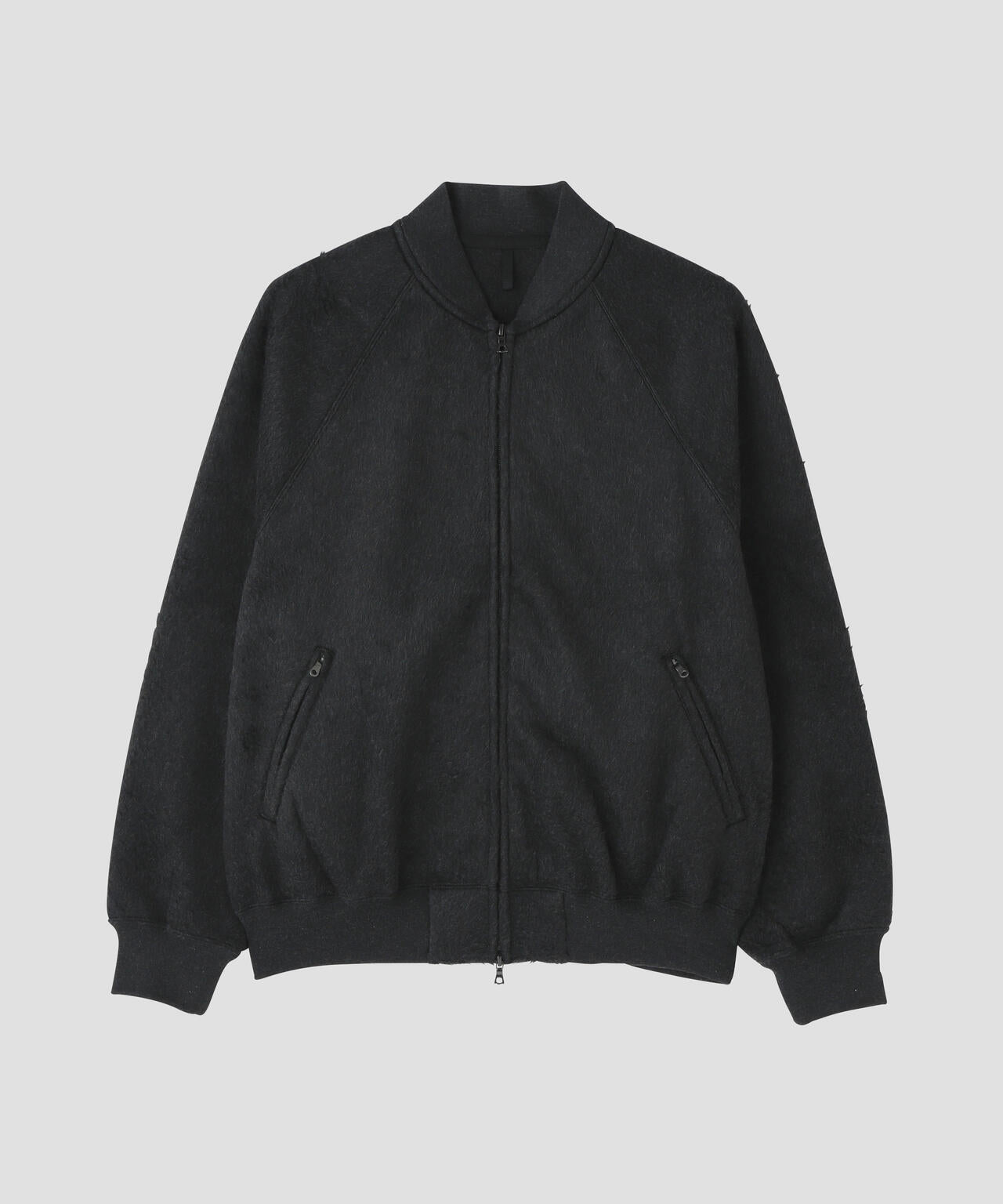 blurhms / POLYESTER SILK FLEECE BOMBER JACKET | THE LIBRARY（ザ