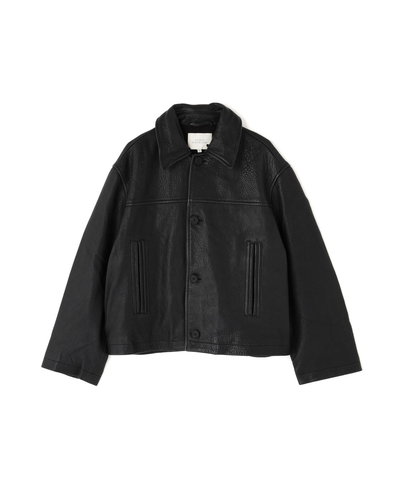 STUDIO NICHOLSON / SHEARLING COLLAR JACKET