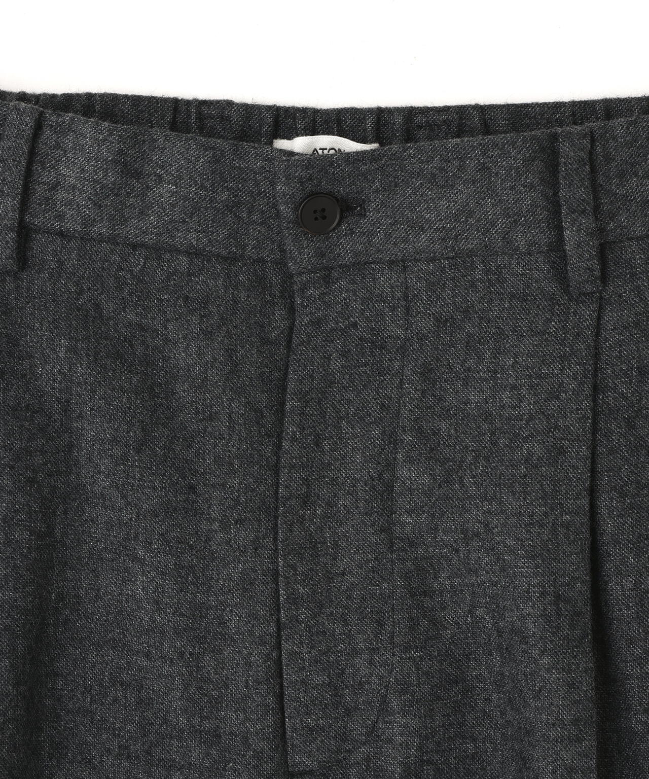 ATON / LINEN WOOL TWILL LOOSE FIT PANTS | THE LIBRARY（ザ ライブ