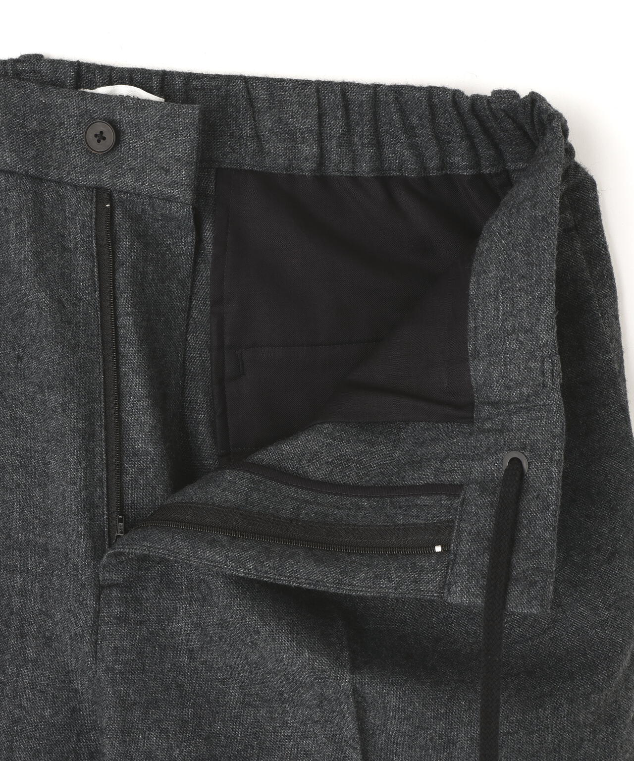 ATON / LINEN WOOL TWILL LOOSE FIT PANTS | THE LIBRARY（ザ ライブ