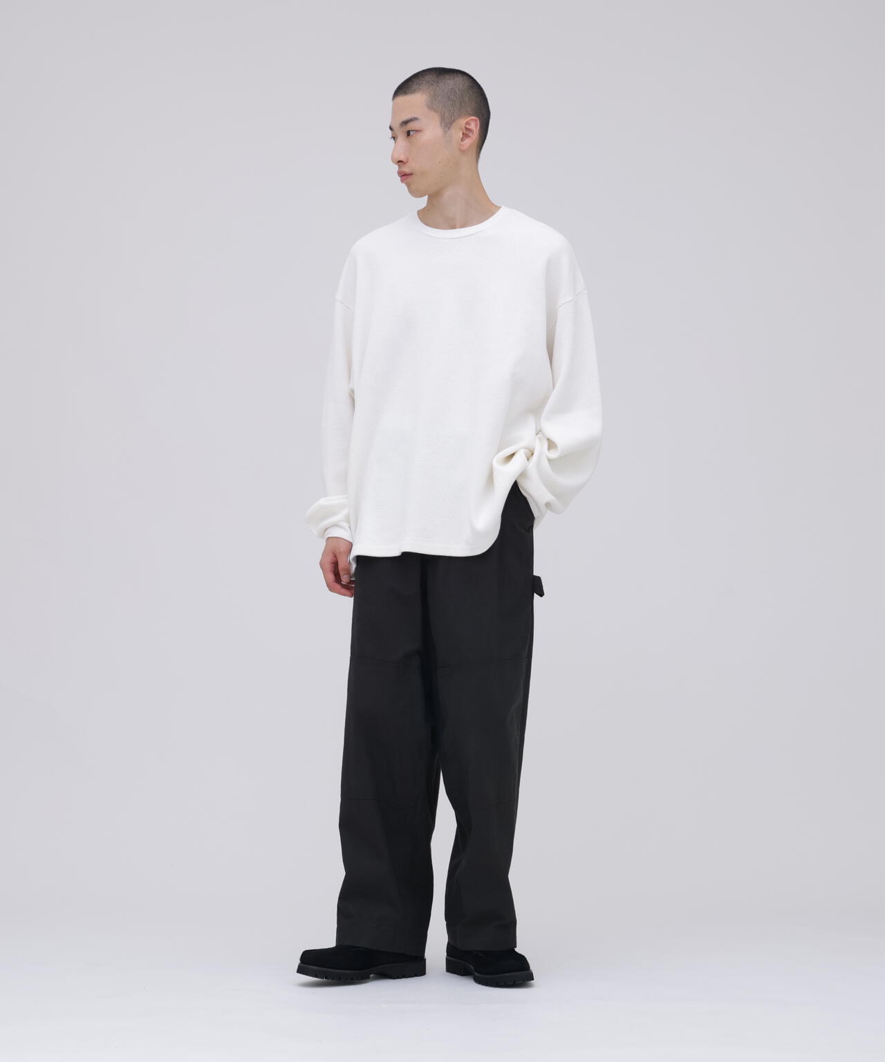 パンツ blurhms Cotton Serge Work Pants 25AW blurhms Cotton Serge Work Pants Khaki Beige | HAVEN