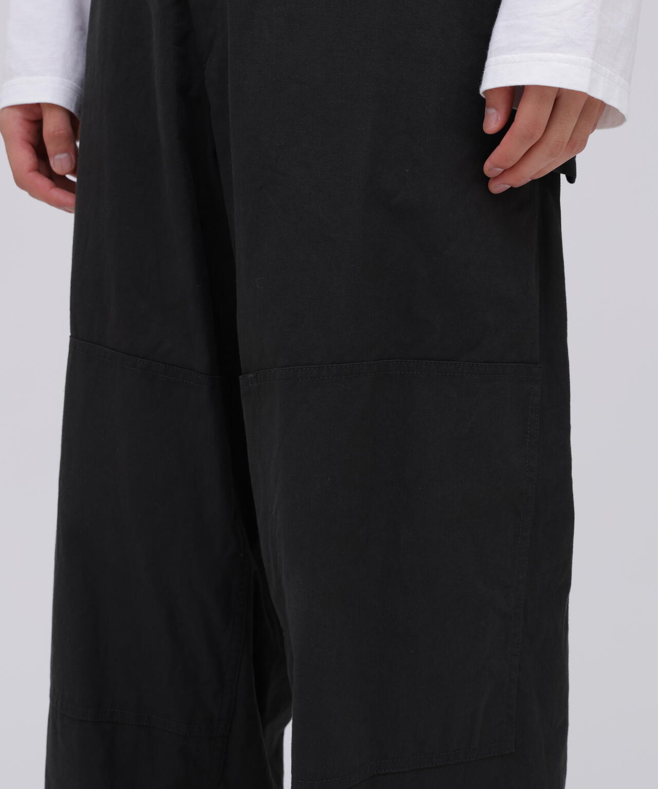blurhms / COTTON SERGE WORK PANTS | THE LIBRARY（ザ ライブラリー