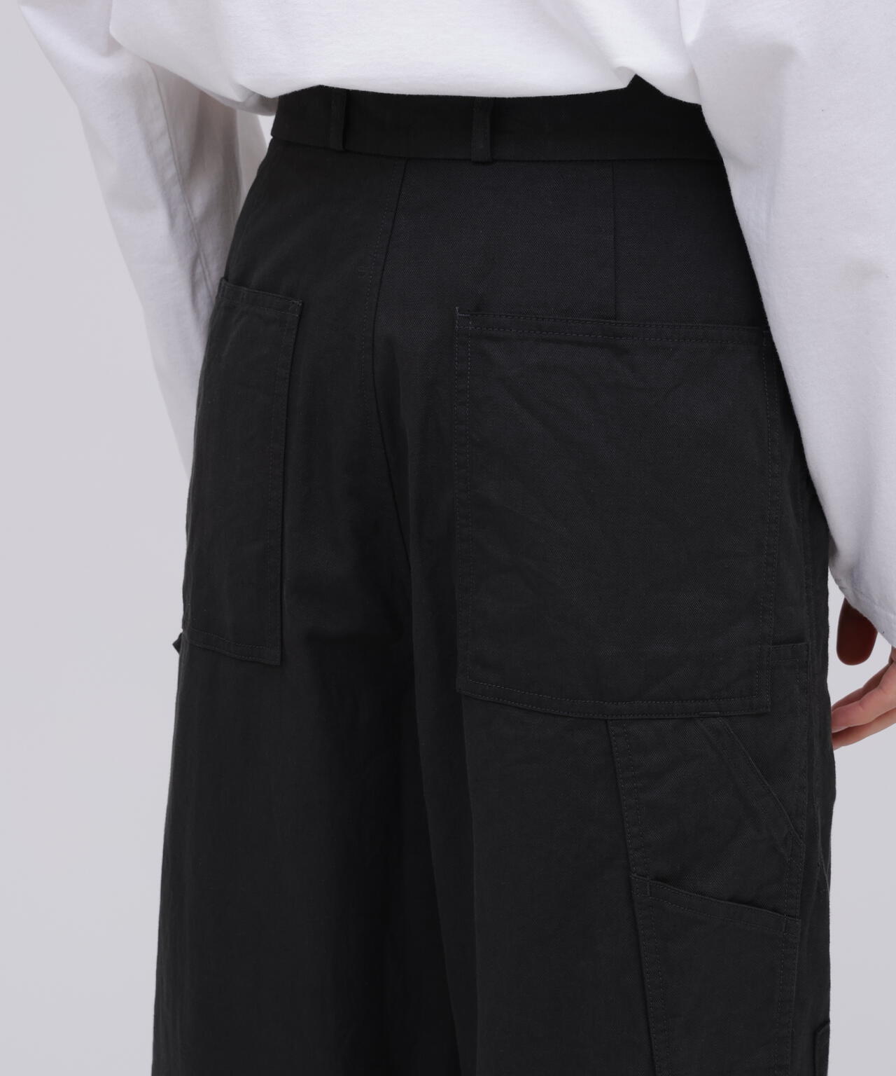 blurhms / COTTON SERGE WORK PANTS | THE LIBRARY（ザ ライブラリー