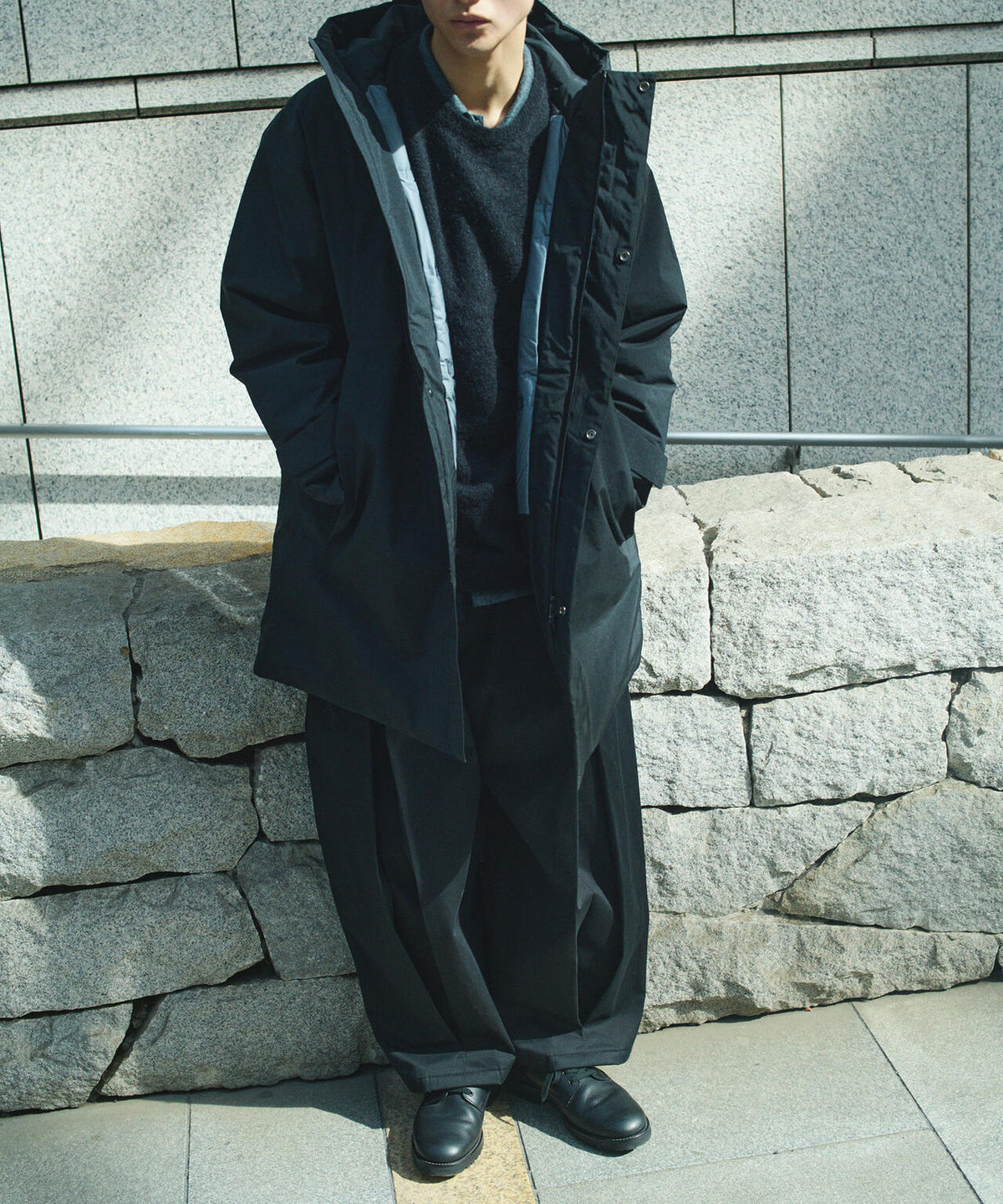 culea様】 BOX PLEAT TROUSER サイズS ブラック sage NATION BOX PLEAT 
