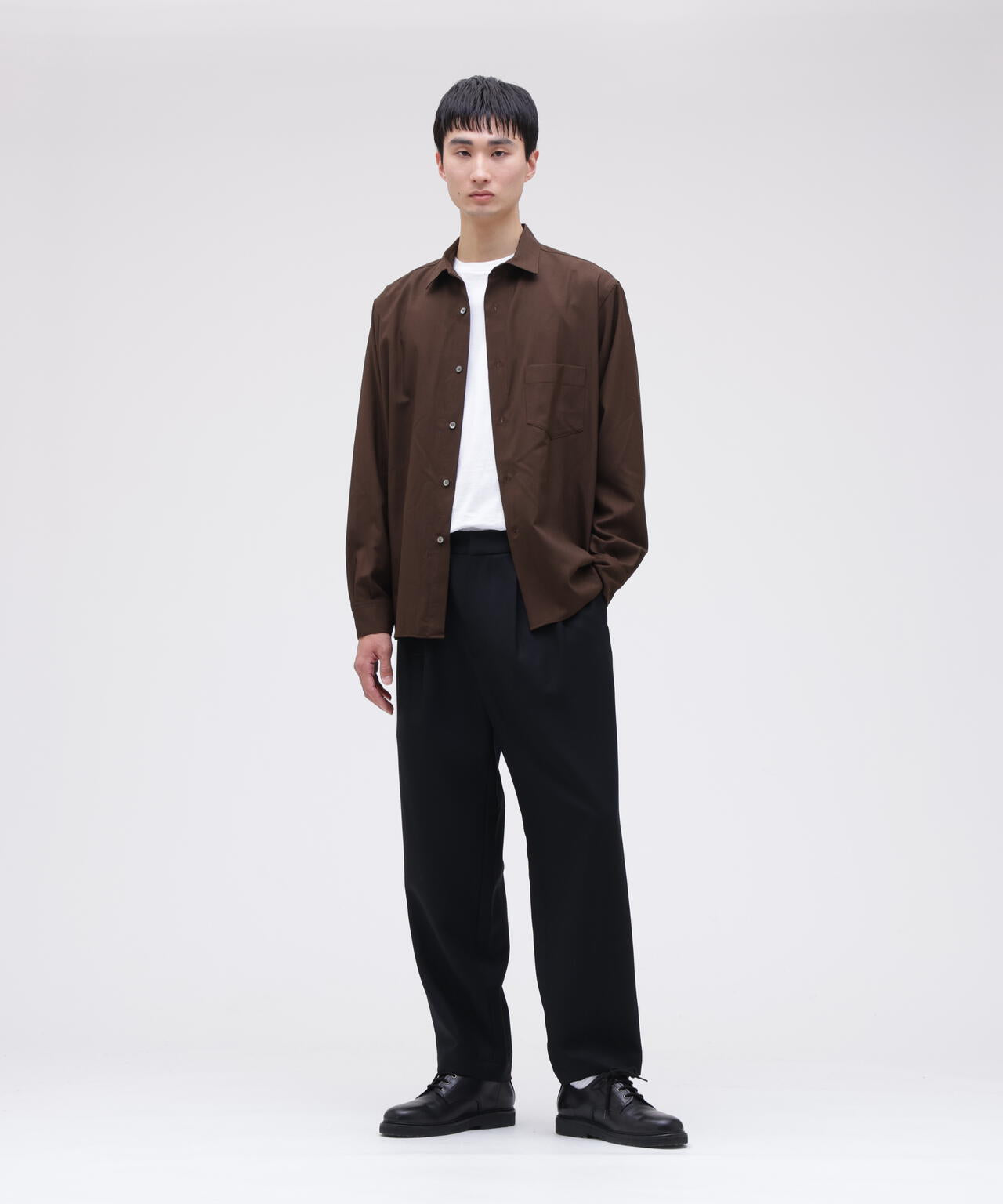 SU / WOOL EASY SLACKS | THE LIBRARY（ザ ライブラリー） ｜【公式