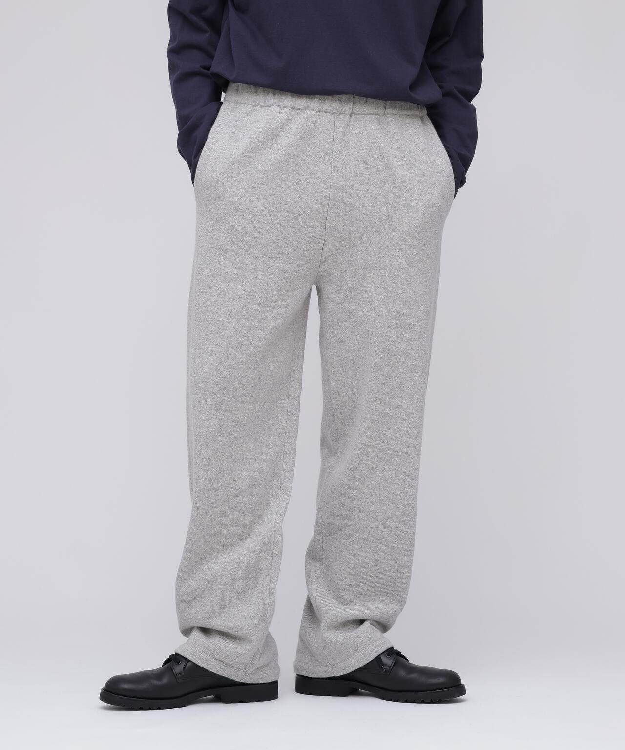 3連休限定値下Yonetomi RIGID CASHMERE SWEATE RIGID CASHMERE SWEATER V Neck Pullover - Top Gray - Yonetomi STORE