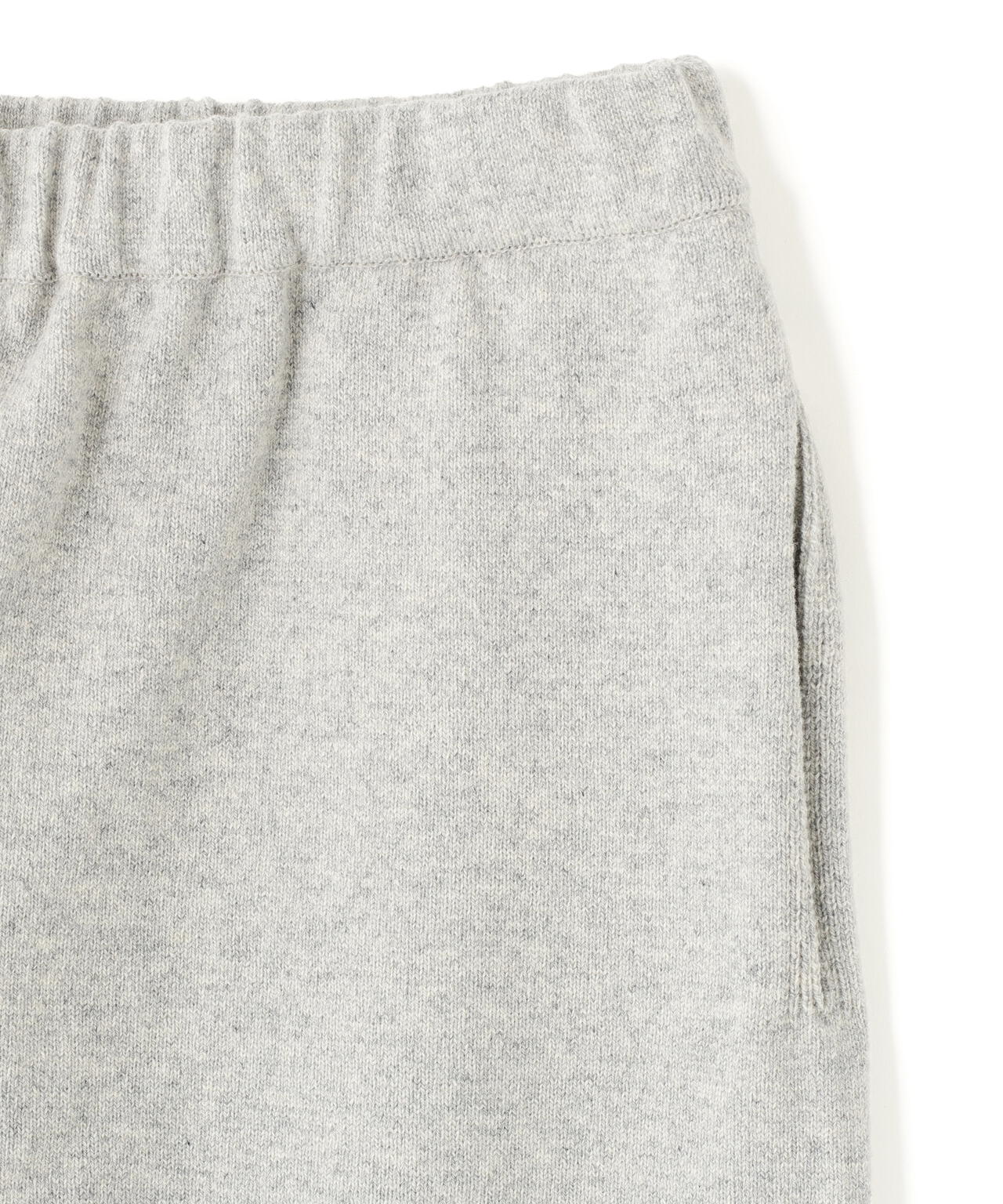 限定]Yonetomi / RIGID CASHMERE SWEATER PANTS | THE LIBRARY（ザ