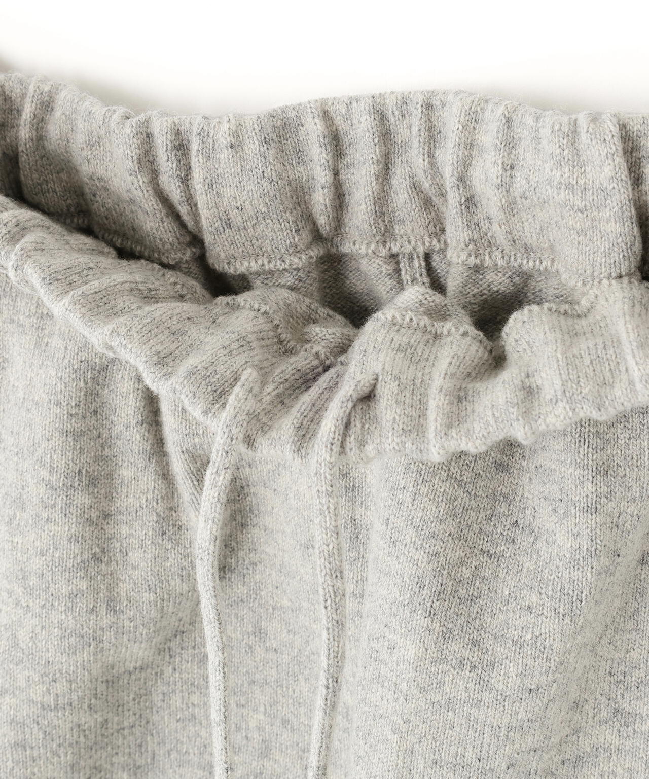 [限定]Yonetomi / RIGID CASHMERE SWEATER PANTS