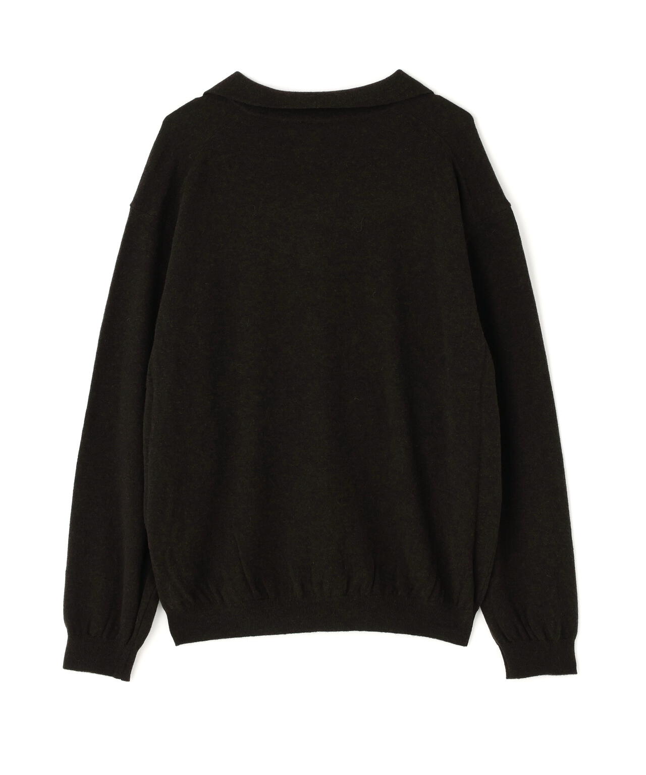 新品未使用　半額以下　ATON ／NATURAL DYED POLO KNIT KR0300_060_987e84d3-8900-43b6-