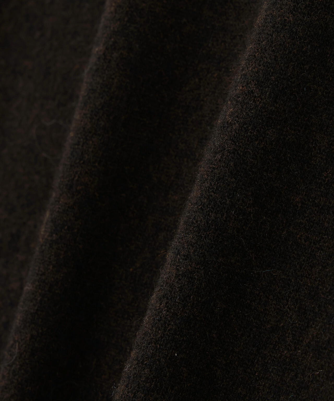 ATON / SUPER LIGHT WOOL SLIPPER POLO SWEATER