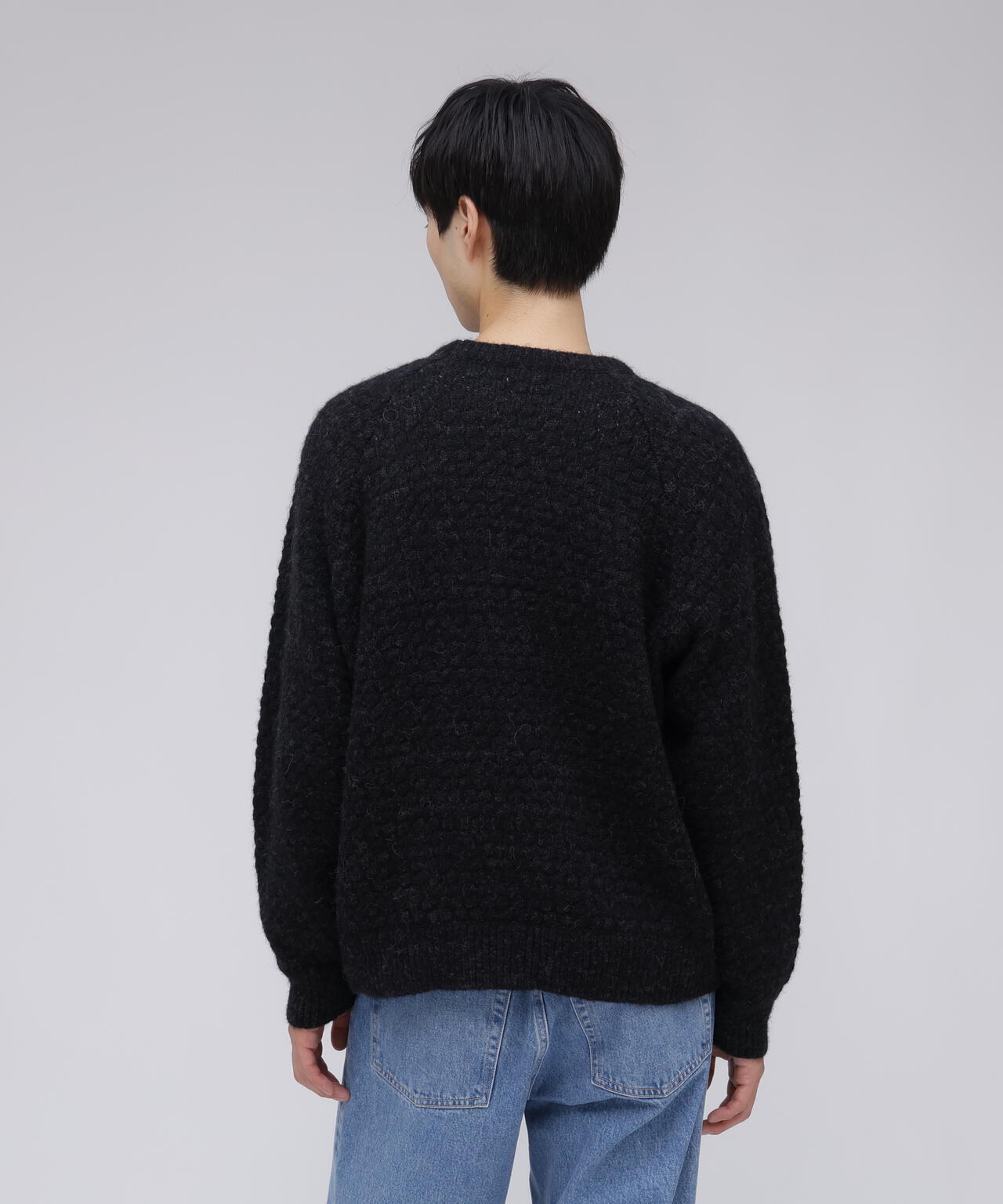 blurhms / BABY ALPACA KNIT PULL OVER | THE LIBRARY（ザ ライブ