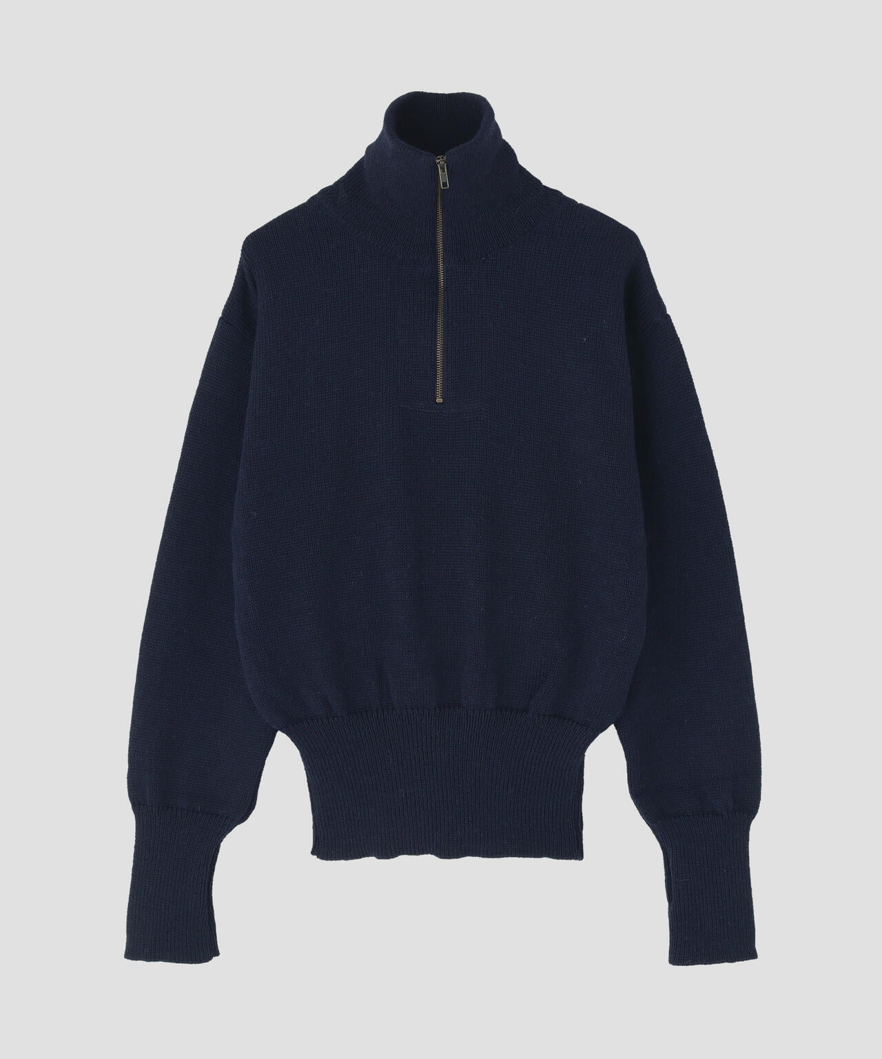 MILLER RAYNER / Quarter neck polo sweater