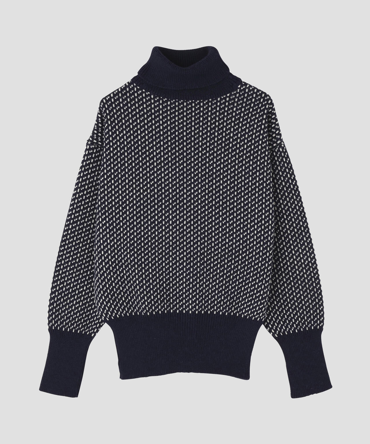 MILLER RAYNER / Roll neck nordic pattern sweater | THE LIBRARY（ザ