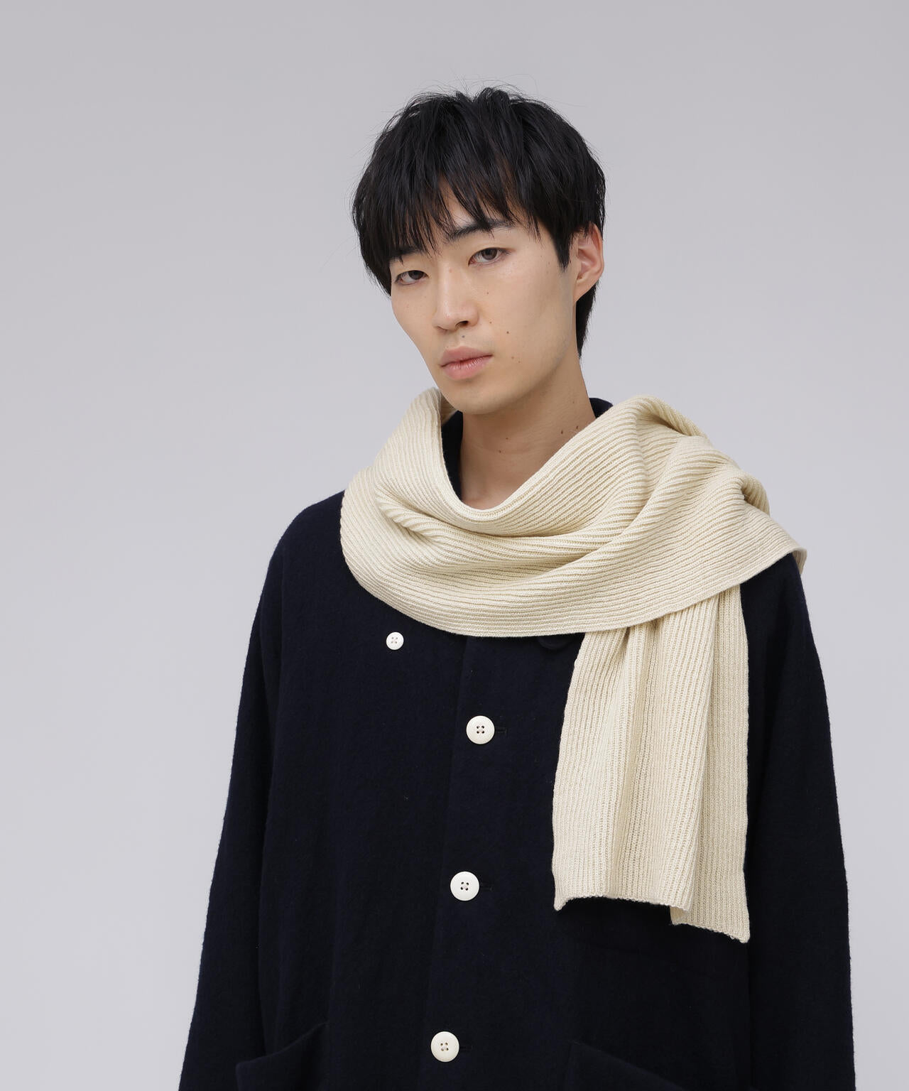 Yonetomi / RIGID CASHMERE MUFFLER