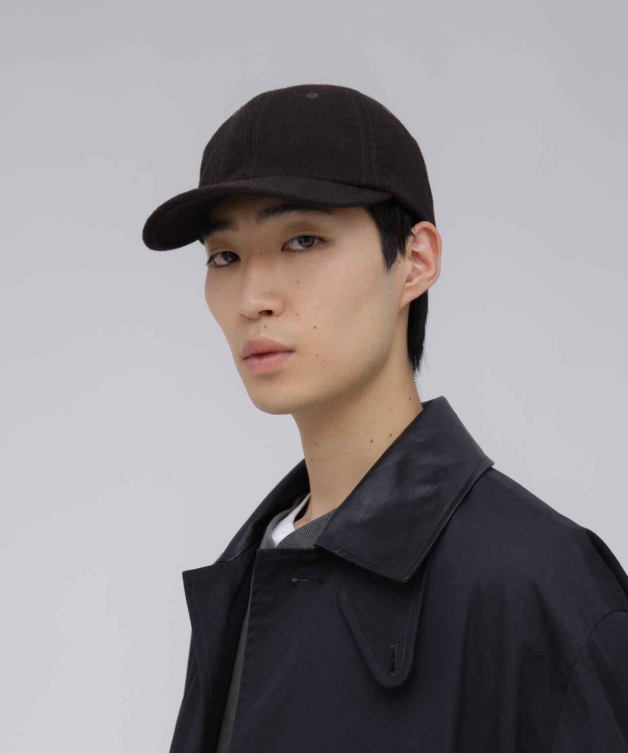 KIJIMA TAKAYUKI / MELTON 6PANEL CAP